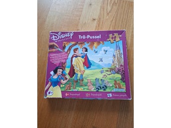 Träpussel Kärnan Disney prinsessa Snövit 40 bitar