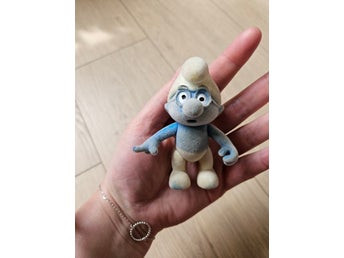 Original retro 1988 smurf figur av Peyo Bikin