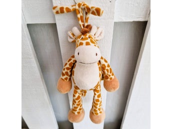 Teddykompaniet Giraffe Plush Toy with Hanging Loop - 25 cm