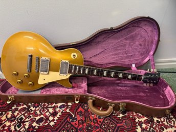 Gibson Custom Shop 2018 Historic Les Paul R7 elgitarr guld