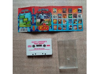 Gary Lineker's Hot-Shot! (Kixx - Gremlin Graphics) - Commodore 64 / C64 Spel