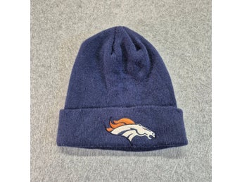 NFL Denver Broncos Reebok blå mössa, storlek ONE SIZE Amerikansk fotball