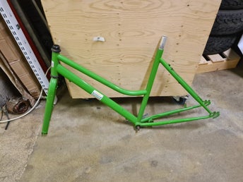 Cykelram med framgaffel –