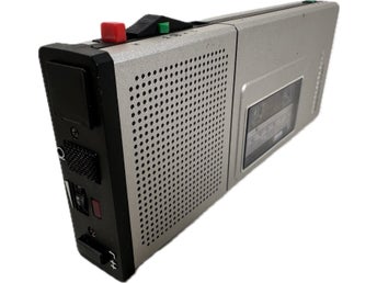 Grundig Stenorette 2080 Stenocassette Dictaphone Voice Recorder & AKS20 hörlurar