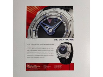 DE BETHUNE DB22 POWER annons från 2009
