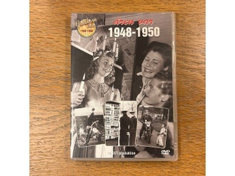 Åren var 1948 - 1950 - SVT Guldkorn - DVD
