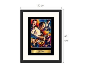 Les Paul Art print tavla Limited Edition