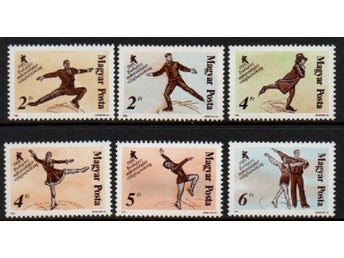 Ungern, m 3946-3951 VM i konståkning