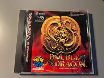 Double Dragon Neo Geo CD Case & Manual