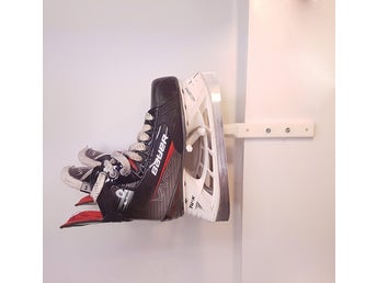 Skridsko hållare torkställ hyllmonterad 2st