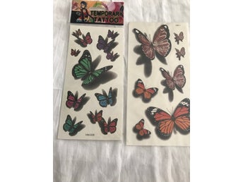3D Blommor Tatuering