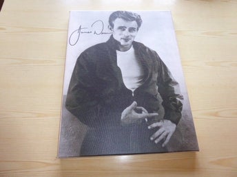James Dean canvastavla storlek 30 cm x 40 cm