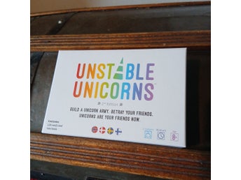 Unstable Unicorns 2nd Edition Kortspel