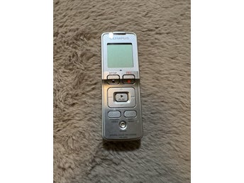 Olympus VN-5500 Digital Voice Recorder Diktafon Silver Testad Funkar