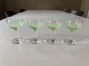 Likörglas uranglas 20/30-tal