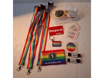 Pride saker, regnbåge solglasögon,ansiktsfärg,klistermärken