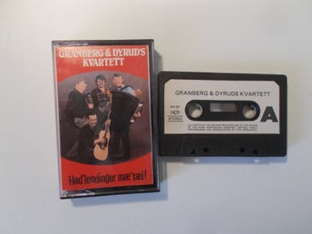 GRANBERG & DYRUD'S KVARTETT - Had'lendinger mae tael, kassett Norge 80-tal