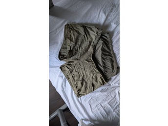 Gravid shorts Olivgröna