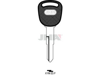 KYM-2DP Moto key blank