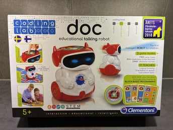 Helt ny! Doc - pedagogisk pratande robot / Educational talking robot!