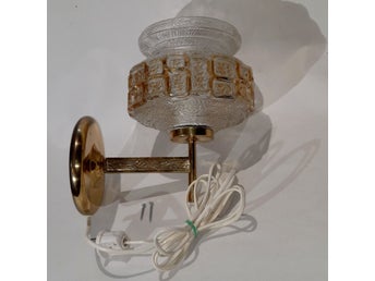 Retro vägglampa 60 70-tal
