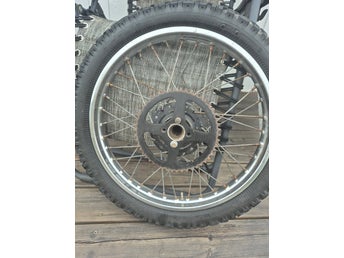 Yamaha dt50mx bakhjul