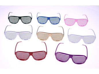 Classic lot of plastic 'Shades'-unisex classic pilot-style party eyewear-220g