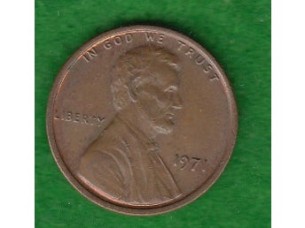 USA ONE CENT 1971