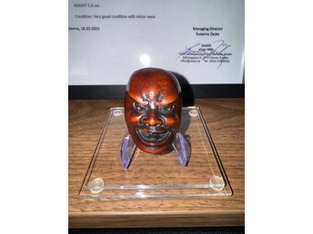 Netsuke Mask Edo-perioden