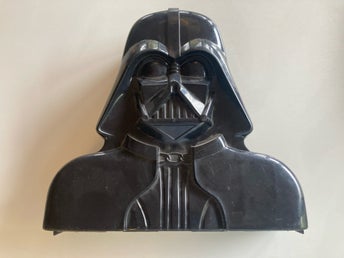 Vintage Star Wars Darth Vader förvaringsväska för actionfigurer, 1980
