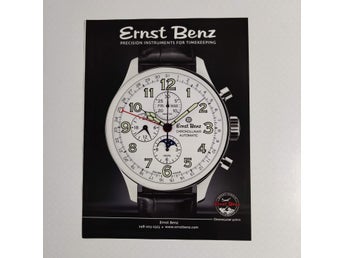 Ernst Benz Chronolunar Automatic annons från 2009