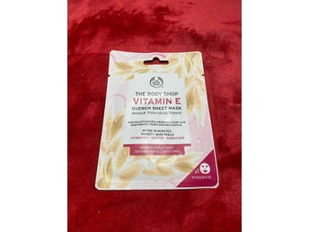 The Body Shop; Vitamin E - Quench Sheet Mask, NY!