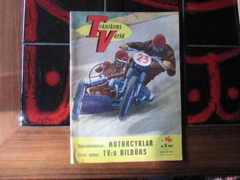 Teknikens Värld: Motorcyklar, 1955 Porche 1500 test