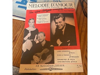 Noter Melodie D'Amour