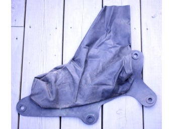 British Army issue NBC outer boot circa 1980s-Size UK 8-10/EU 42-43.5-452g