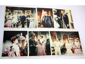 Lobby cards 'The Remarkable Mr. Pennypacker' original 1959 lobby cards-6 cards