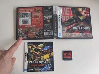DS Metroid Prime Hunters Japanskt!