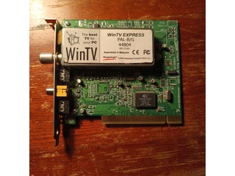Hauppauge WinTV Express PAL-B/G TV-kort 44804