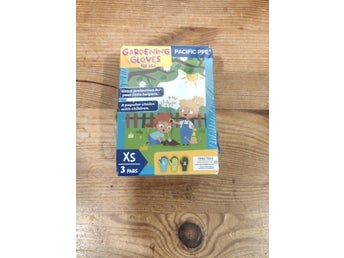 Trädgårdshandskar för Barn 3-pack 7-10 år PACIFIC