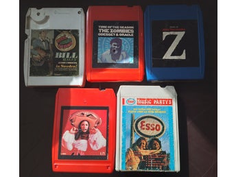 8-track band: Bill Haley, The Zombies, Mikis Theodorakis, UA8