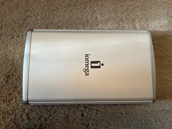 Iomega LDHD250-U Extern Hårddisk USB 2.0 Silver Aluminiumhölje