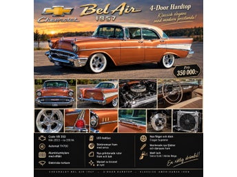Chevrolet Bel Air 1957 4 Dr Ht