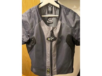 Alpinestars grå väst, storlek XL