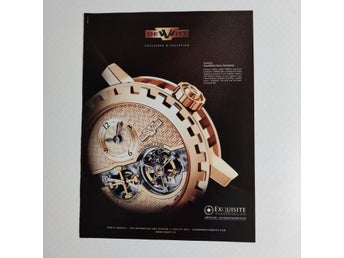 DEWITT Academia Tourbillon Force Constante DW8003 annons från 2009