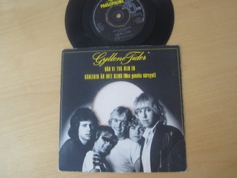 Gyllene Tider singel 1980 - När vi två blir en / Kärleken är inte blind