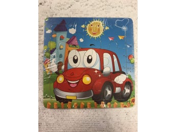 Pedagogisk Barn Trä Pussel, 9 Bitar