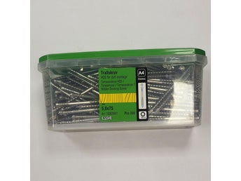 Trallskruv ESSVE HDS, 5,0x75mm, syrafast A4, 250st