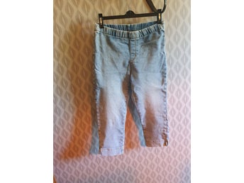 Blå jeansjeggins