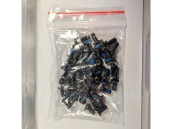 Skruvkit för Bärbar Dator / Laptop - 18 delar (M2 & M2.5) med Nylok