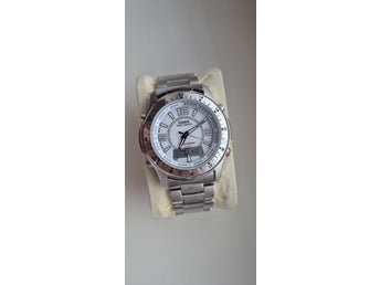 Klassisk Casio Wave Ceptor WVA-220 Solitt Stål (Modul 4378)